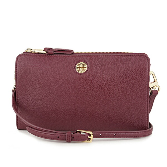 新品 トリーバーチ TORY BURCH ショルダーバッグ ブロディ インペリアルガーネット