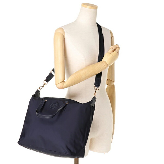新品 トリーバーチ TORY BURCH トートバッグ ティルダ ネイビー 新品 トリーバーチ TORY BURCH トートバッグ ティルダ ネイビー