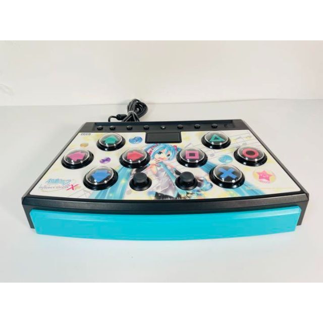 箱付き美品　初音ミク ProjectDIVA専用　ミニコントローラー　X HD エンタメ/ホビーのゲームソフト/ゲーム機本体(その他)の商品写真