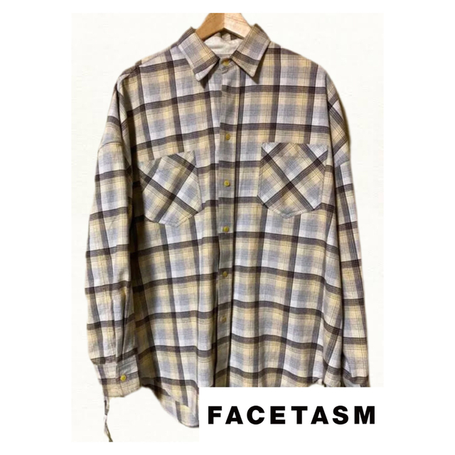 facetasm wide check shirts