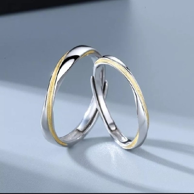 X314 ペアリング 結婚指輪 レディース  メンズ カップル フリーサイズ レディースのアクセサリー(リング(指輪))の商品写真