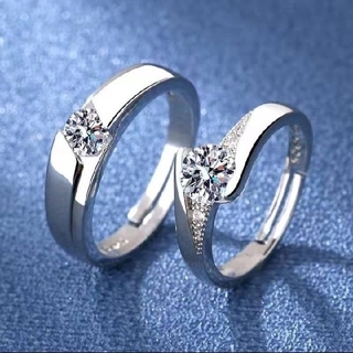 X316 ペアリング 結婚指輪 レディース  メンズ カップル フリーサイズ