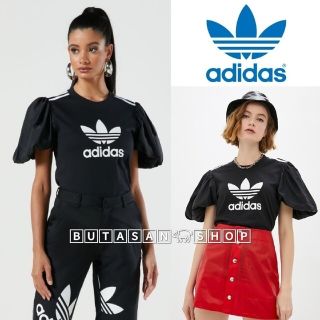 アディダス(adidas)の新品  adidas コラボ フリル パフスリーブ ボリューム袖 アディダス(Tシャツ(半袖/袖なし))