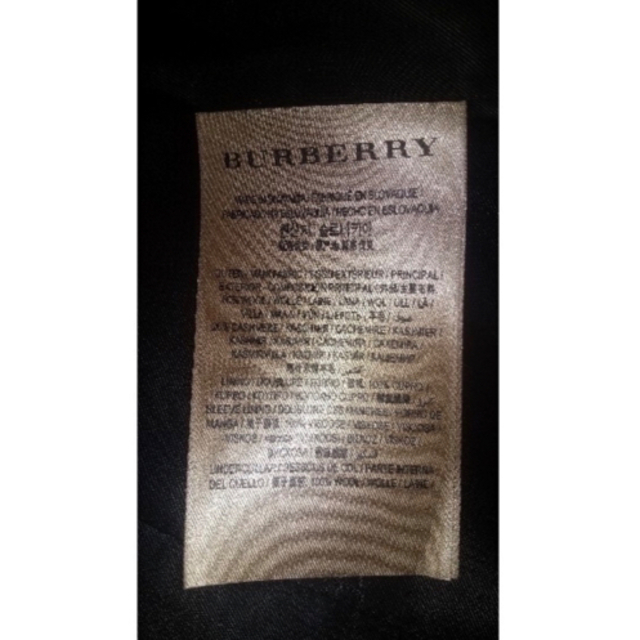 BURBERRY(バーバリー)のBURBERRY バーバリーカシミア  チェスター　ロングコート レディースのジャケット/アウター(チェスターコート)の商品写真