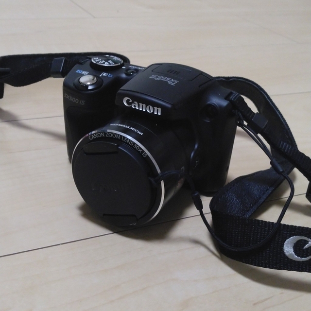 【未使用級】canon デジタルカメラ パワーショット SX500IS ブラックpowe