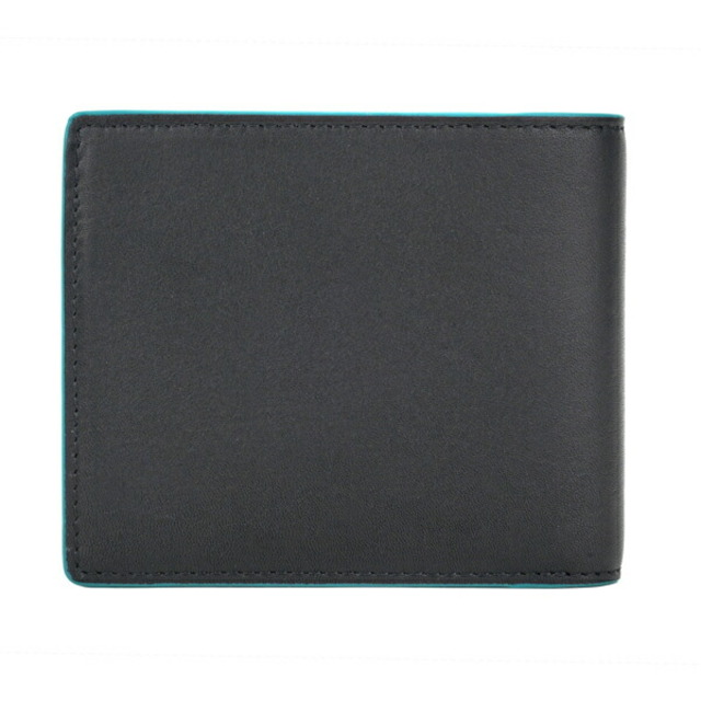 Paul Smith(ポールスミス)の新品 ポールスミス PAUL SMITH 2つ折り財布 BILLFOLD AND COIN WALLET ブラックマルチ メンズのファッション小物(折り財布)の商品写真