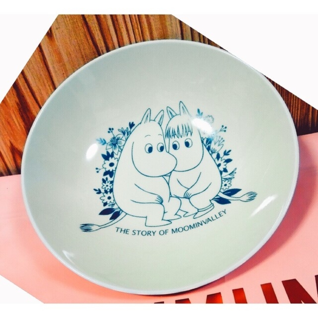 MOOMIN(ムーミン)の【ムーミン皿セット】新品未使用 エンタメ/ホビーのおもちゃ/ぬいぐるみ(キャラクターグッズ)の商品写真