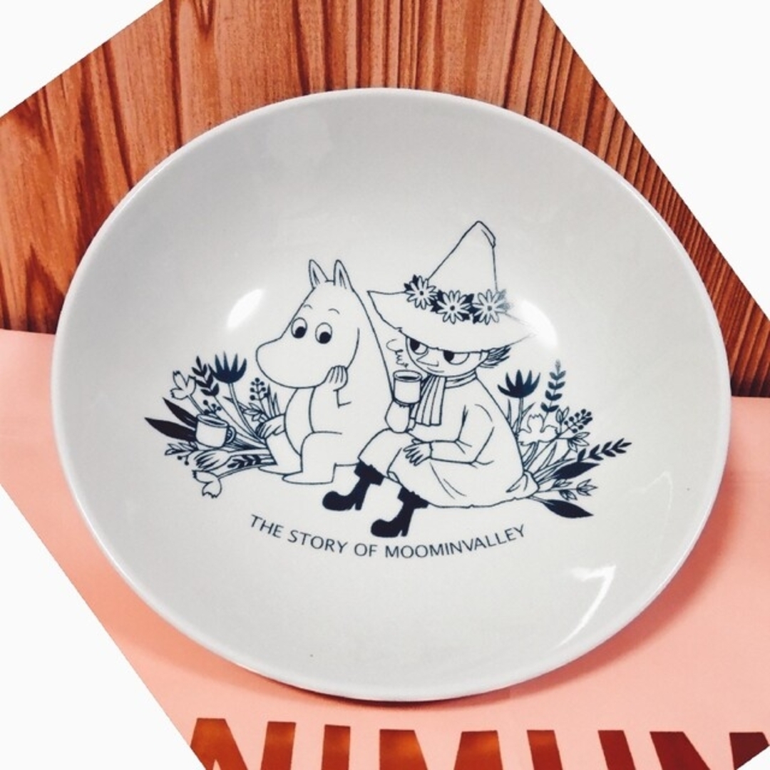 MOOMIN(ムーミン)の【ムーミン皿セット】新品未使用 エンタメ/ホビーのおもちゃ/ぬいぐるみ(キャラクターグッズ)の商品写真