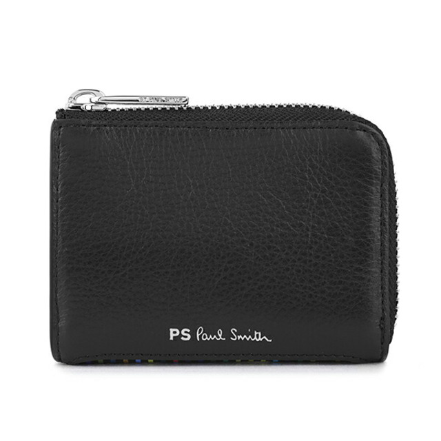 Paul Smith(ポールスミス)の新品 ポールスミス PAUL SMITH コインケース ZIP POUCH ブラック レディースのファッション小物(コインケース)の商品写真