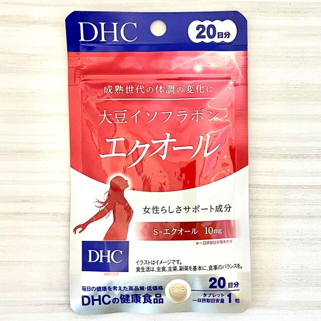 DHC 大豆イソフラボン エクオール 20日分 20粒 3袋