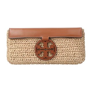 トリーバーチ(Tory Burch)の新品 トリーバーチ TORY BURCH クラッチバッグ ポシェット ミラー ナチュラル(クラッチバッグ)