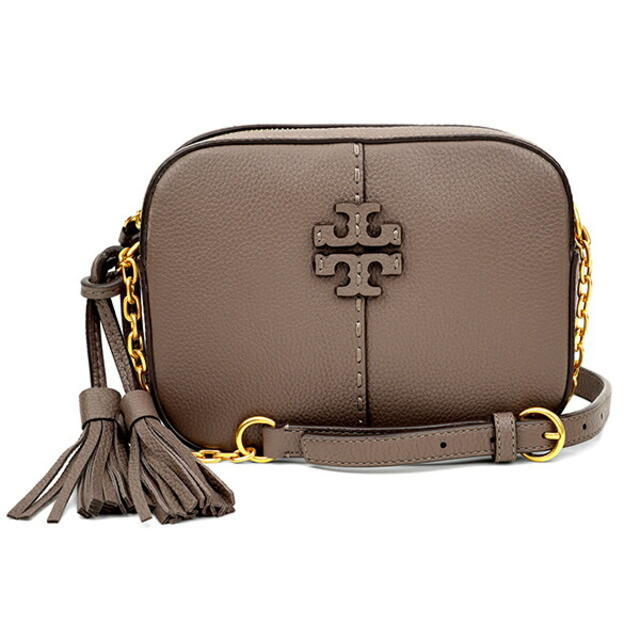 Tory Burch(トリーバーチ)の新品 トリーバーチ TORY BURCH ショルダーバッグ マックグロー シルバーメープル レディースのバッグ(ショルダーバッグ)の商品写真