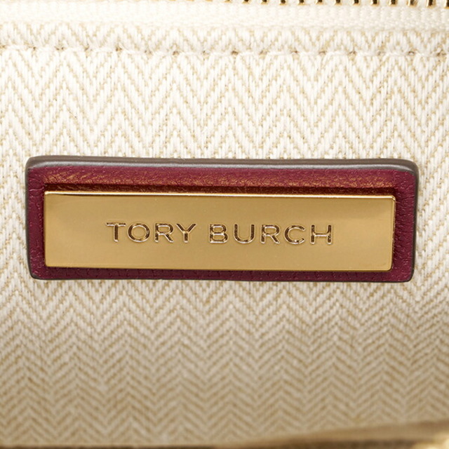 新品 トリーバーチ TORY BURCH ショルダーバッグ キラシェブロンキルト ガーネット