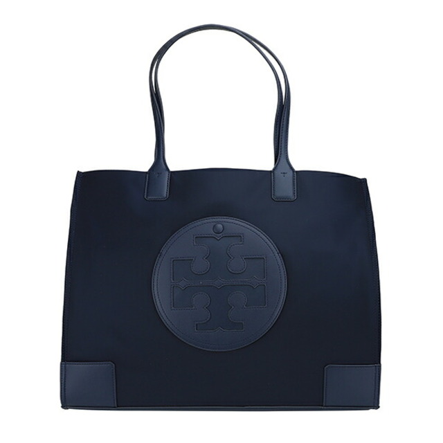 約23cm本体重量新品 トリーバーチ TORY BURCH トートバッグ エラ トリーネイビー