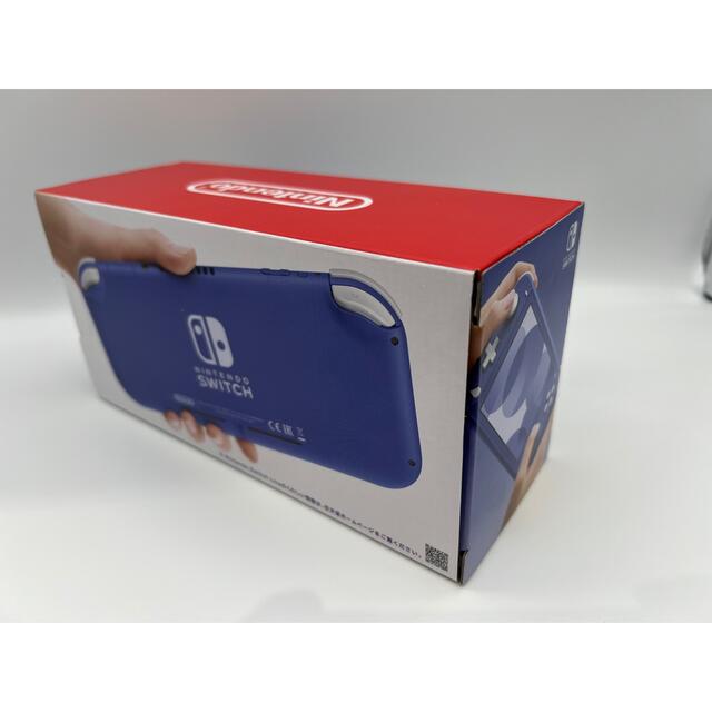 Nintendo Switch(ニンテンドースイッチ)の【新品・未使用】Nintendo Switch Light ブルー 本体 エンタメ/ホビーのゲームソフト/ゲーム機本体(携帯用ゲーム機本体)の商品写真