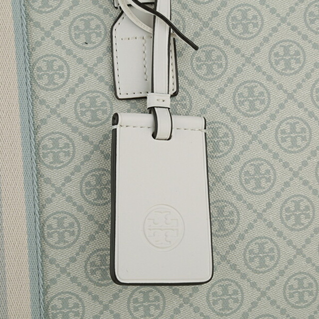 Tory Burch(トリーバーチ)の新品 トリーバーチ TORY BURCH トートバッグ T モノグラム ホワイト 白 レディースのバッグ(トートバッグ)の商品写真