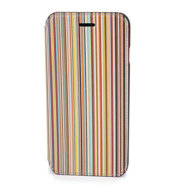 新品 ポールスミス PAUL SMITH iPhone6/6S/7/8 ケース IPHONE WALLET CASE マルチ約45gMULTI本体