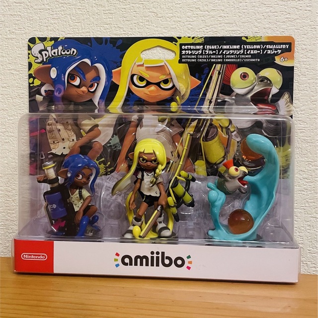 新品 未開封 amiibo スプラトゥーン3　トリプルセット 任天堂