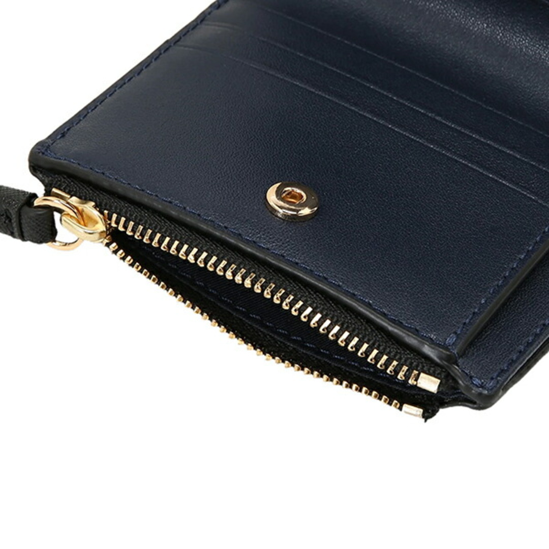 新品 トリーバーチ TORY BURCH 2つ折り財布 ロビンソン ブラック 黒