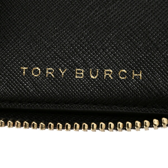 新品 トリーバーチ TORY BURCH 2つ折り財布 エマーソン ブラック