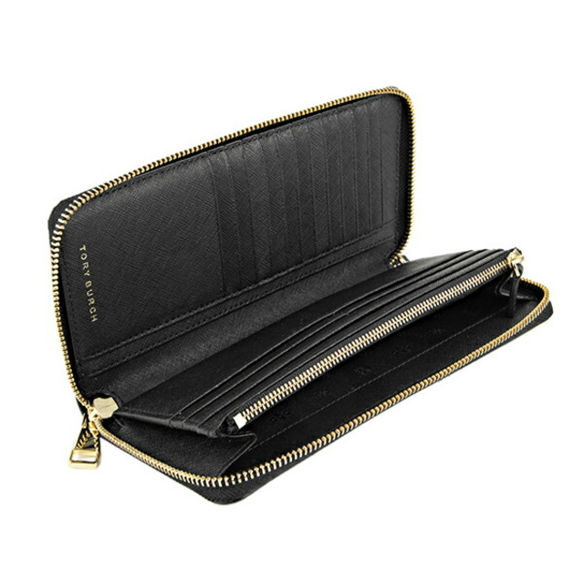 最終価格★【美品】Tory Burch★トリーバーチ★　長財布　ブラック　黒 Tory Burch - 新品 トリーバーチ TORY BURCH 長財布 エマーソン