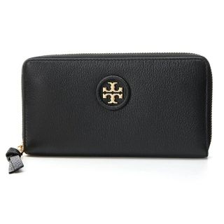 トリーバーチ(Tory Burch)の新品 トリーバーチ TORY BURCH 長財布 ホイップステッチ ロゴ ブラック 黒(財布)