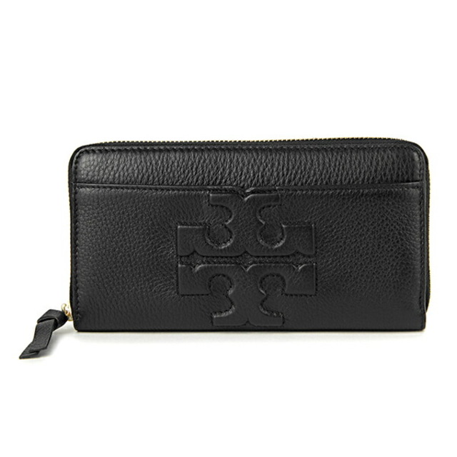 新品 トリーバーチ TORY BURCH 長財布 ボンベ ティー ブラック 黒