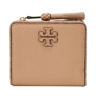 トリーバーチ(Tory Burch)の新品 トリーバーチ TORY BURCH 2つ折り財布 テイラー ベージュ系(財布)