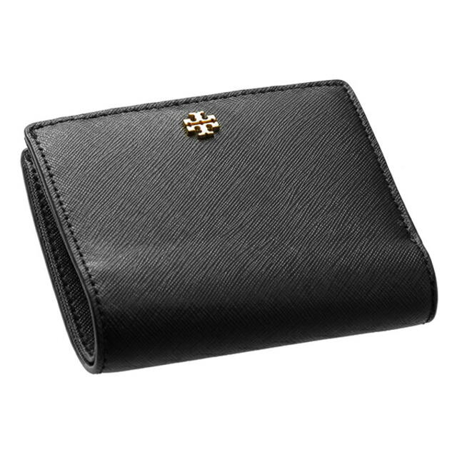 新品 トリーバーチ TORY BURCH 2つ折り財布 ロビンソン ブラック 黒