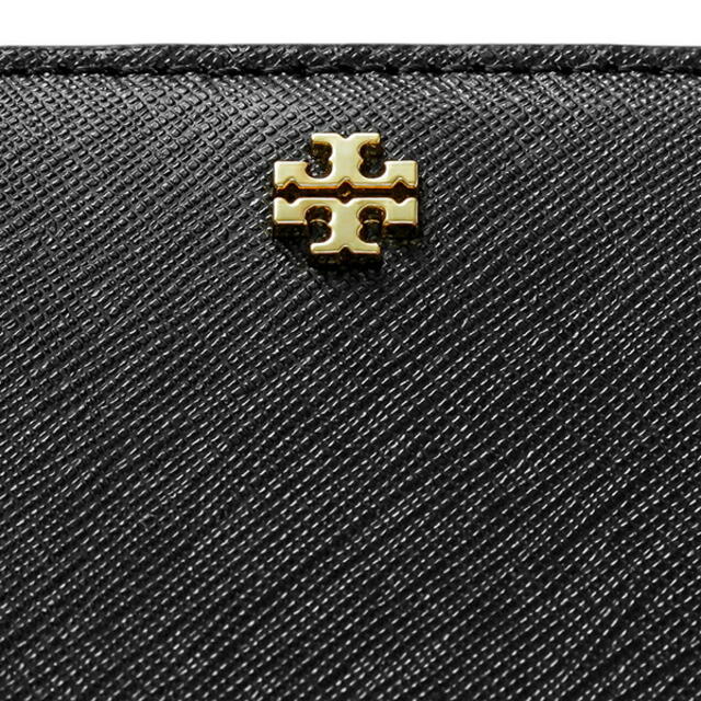新品 トリーバーチ TORY BURCH 2つ折り財布 ロビンソン ブラック 黒