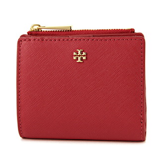 トリーバーチ(Tory Burch)の新品 トリーバーチ TORY BURCH 2つ折り財布 エマーソン レッド 赤(財布)