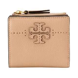 トリーバーチ(Tory Burch)の新品 トリーバーチ TORY BURCH 2つ折り財布 マグロウ ベージュ系(財布)