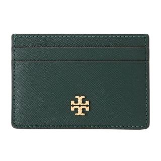 トリーバーチ(Tory Burch)の新品 トリーバーチ TORY BURCH カードケース エマーソン ジトニーグリーン(名刺入れ/定期入れ)