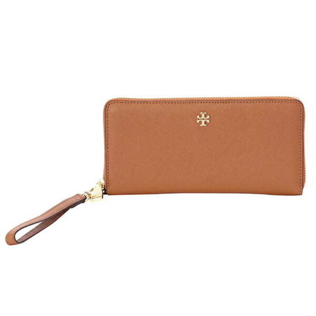 新品 トリーバーチ TORY BURCH 長財布 ヨーコ ブラウン系約265gLUGGAGE本体