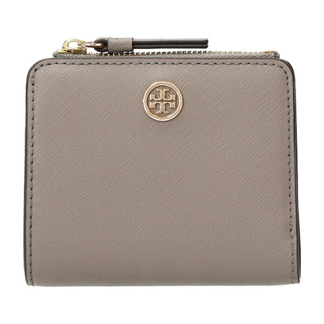 Tory Burch(トリーバーチ)の新品 トリーバーチ TORY BURCH 2つ折り財布 ロビンソン グレーヘロン レディースのファッション小物(財布)の商品写真