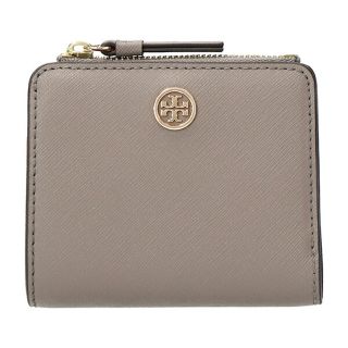 トリーバーチ(Tory Burch)の新品 トリーバーチ TORY BURCH 2つ折り財布 ロビンソン グレーヘロン(財布)