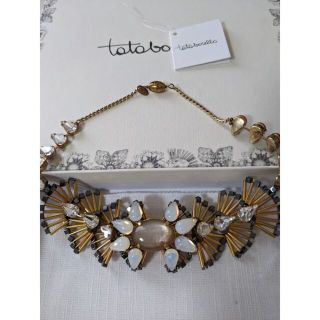 トゥモローランド(TOMORROWLAND)の値下げ★タタボレロ Tataborello ビジュー ペンダント 美品(ネックレス)