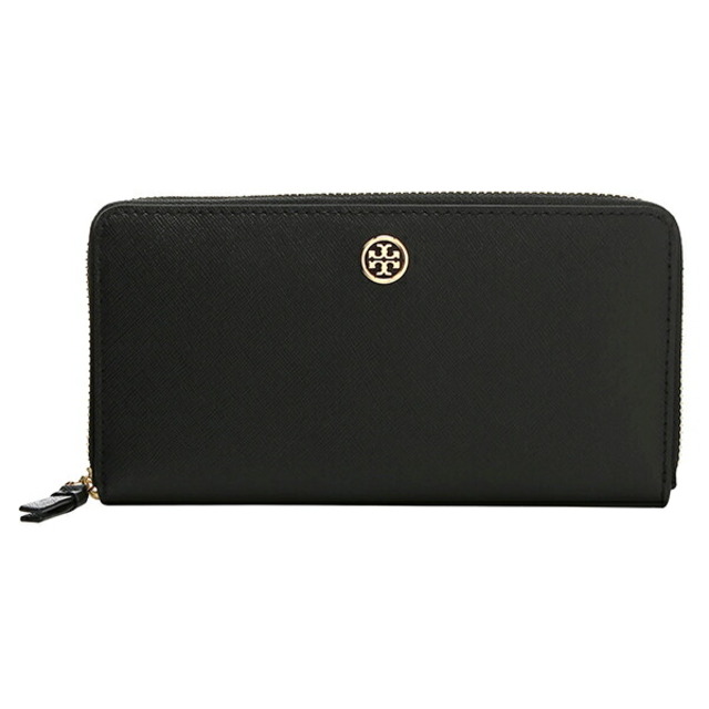 約105×195×2本体重量新品 トリーバーチ TORY BURCH 長財布 ロビンソン ブラック 黒