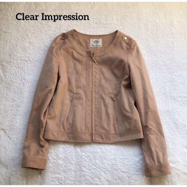 Clear Impressionクリアインプレッション　スウェード　ジャケット