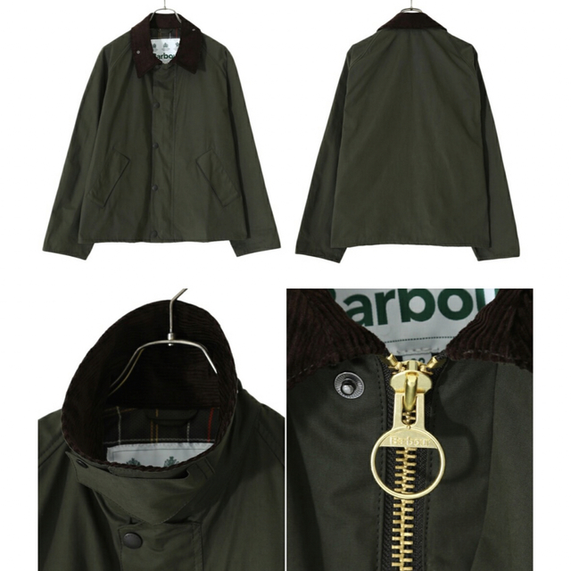 Barbour(バーブァー)のBarbour バブアー TRANSPORT トランスポート セージ 42 XL メンズのジャケット/アウター(ブルゾン)の商品写真