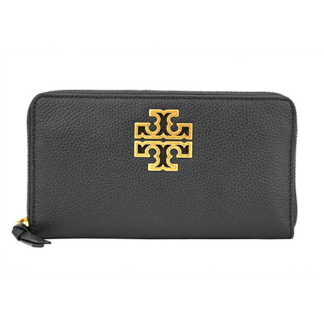 新品 トリーバーチ TORY BURCH 長財布 ブリテン ブラック/ロールドゴールド | フリマアプリ ラクマ