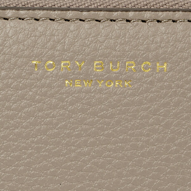 新品 トリーバーチ TORY BURCH 長財布 ペリー グレーヘロン