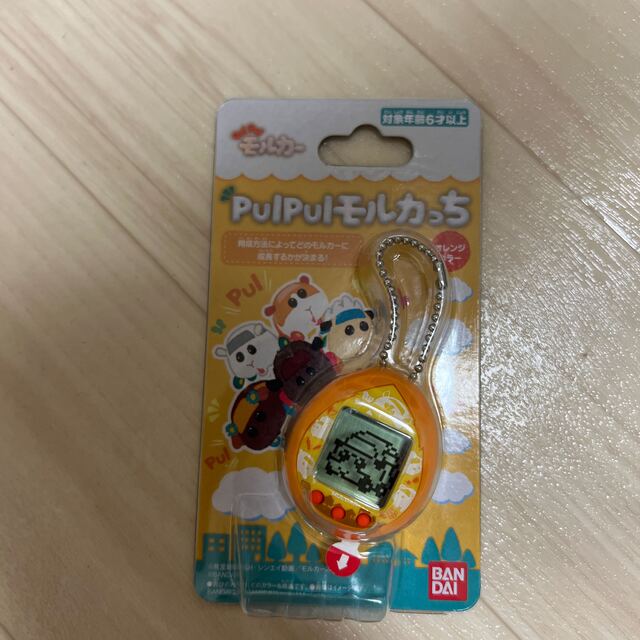 BANDAI(バンダイ)のPUI PUI モルカっち オレンジカラー　未開封 エンタメ/ホビーのゲームソフト/ゲーム機本体(携帯用ゲーム機本体)の商品写真