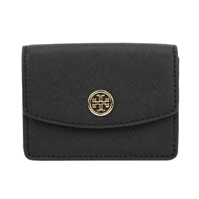 約7×95×4本体重量新品 トリーバーチ TORY BURCH 3つ折り財布 ロビンソン ブラック