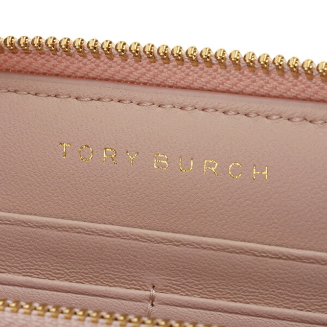 新品 トリーバーチ TORY BURCH 長財布 リリィ シェルピンク