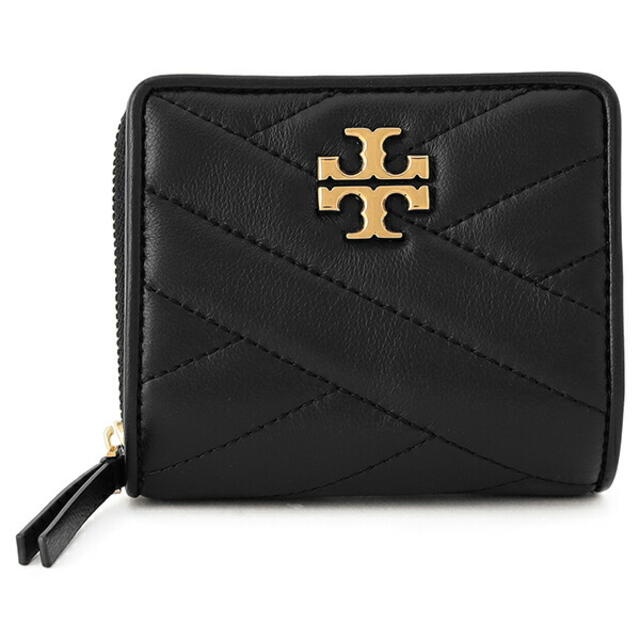 新品 トリーバーチ TORY BURCH 2つ折り財布 キラ シェブロン ブラック | フリマアプリ ラクマ