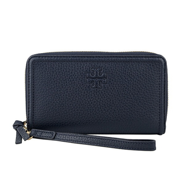 新品 トリーバーチ TORY BURCH 長財布 テア ロイヤルネイビー