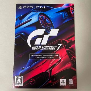 プレイステーション(PlayStation)のグランツーリスモ7 ps5 ps4 ソフト 冊子 ダウンロードコード版(家庭用ゲームソフト)