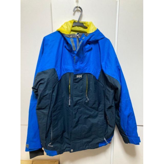 ヘリーハンセン　HELLY　HANSEN　スノボ　ウェア　上　メンズ　L　ブルー