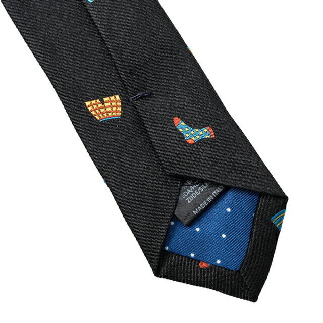 新品 ポールスミス PAUL SMITH ネクタイ MENS TIE 8CM ブラック